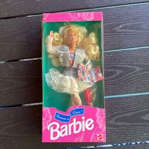 - NRFB Vintage 1992 Ames Department Store - Denim N Lace Barbie